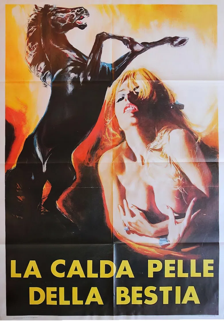 La calda pelle della bestia poster background