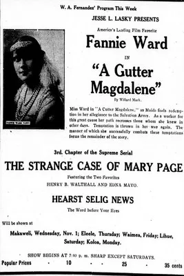 A Gutter Magdalene poster background