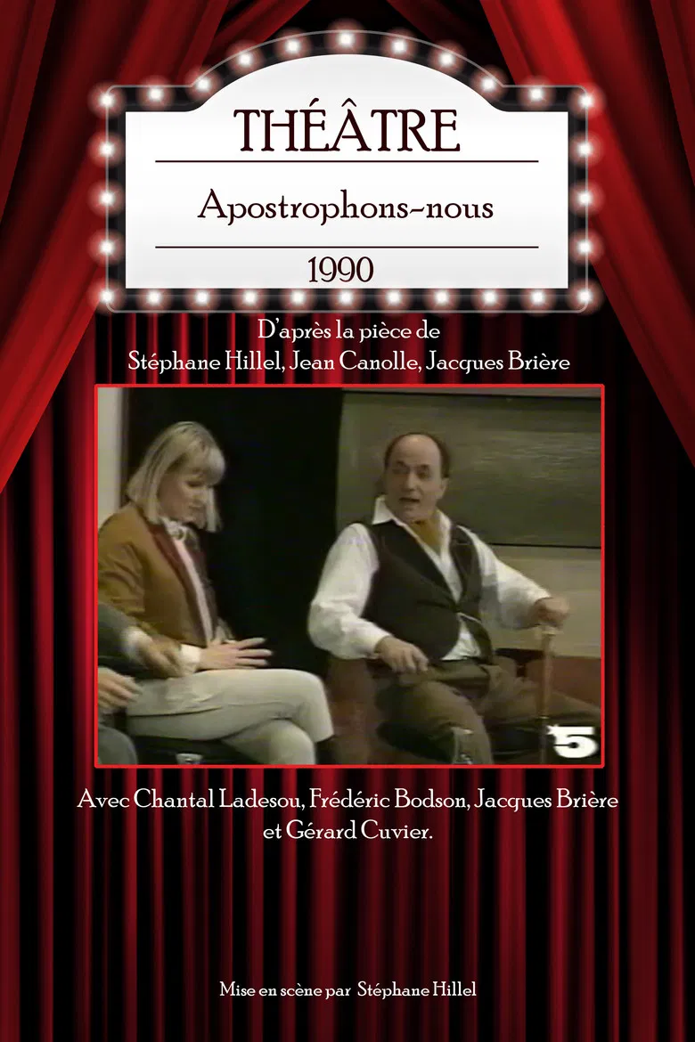 Apostrophons-nous poster background