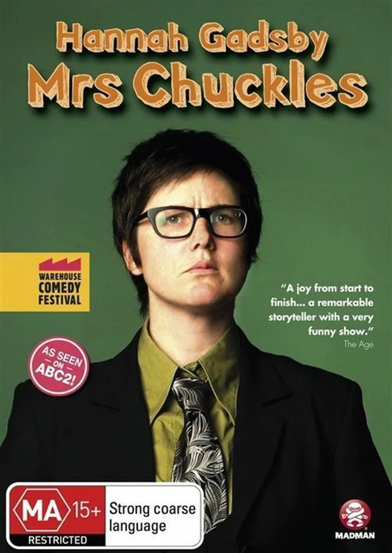 Hannah Gadsby: Mrs Chuckles poster background
