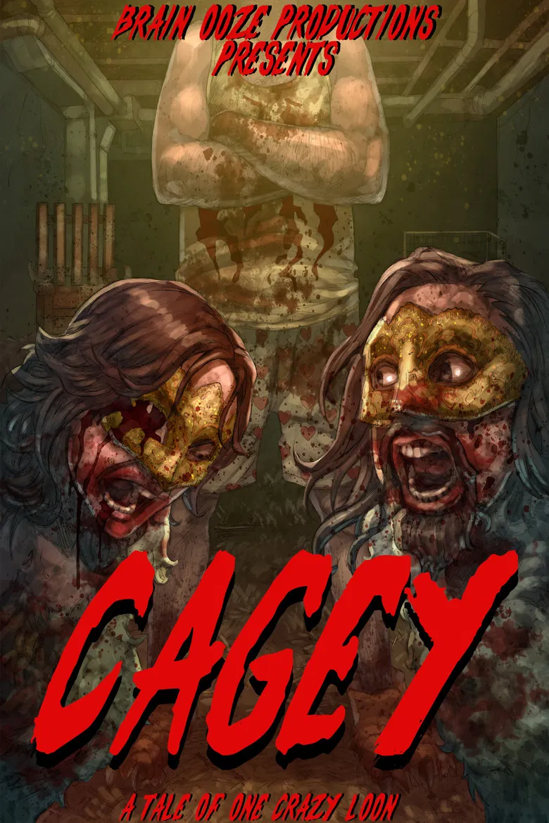 Cagey poster background