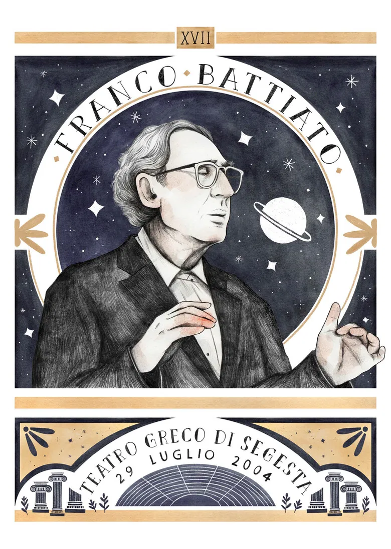 Live a Segesta poster background