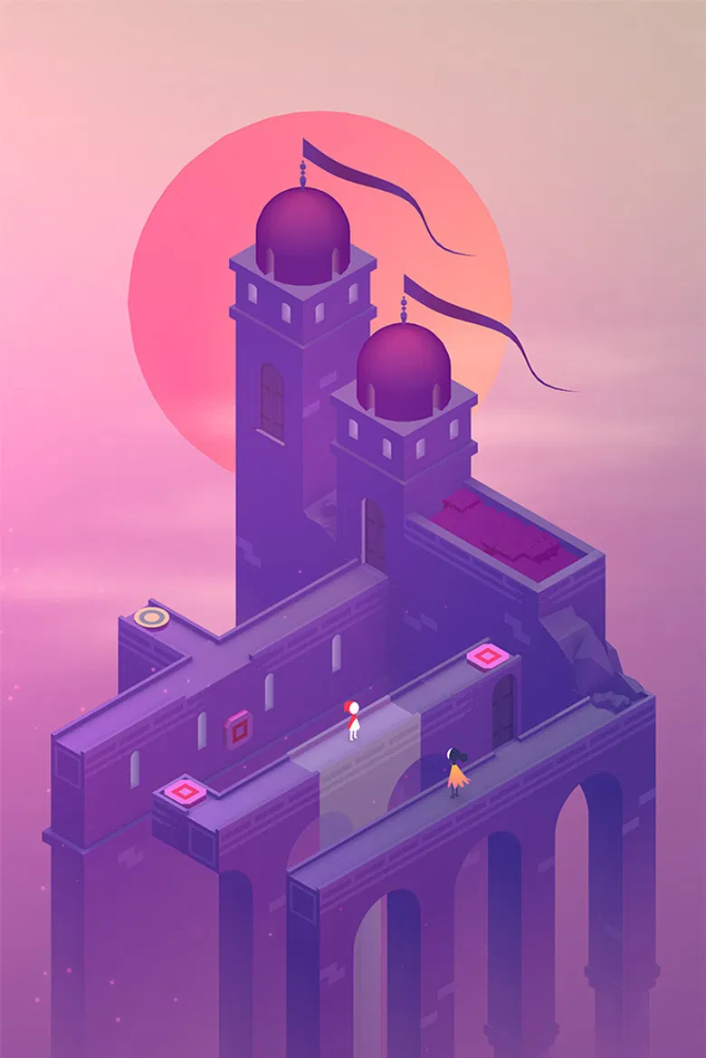 Monument Valley poster background