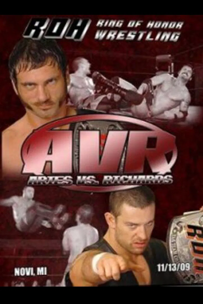 ROH: Aries Vs. Richards poster background