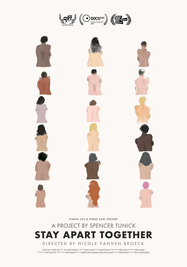 Stay Apart Together poster background