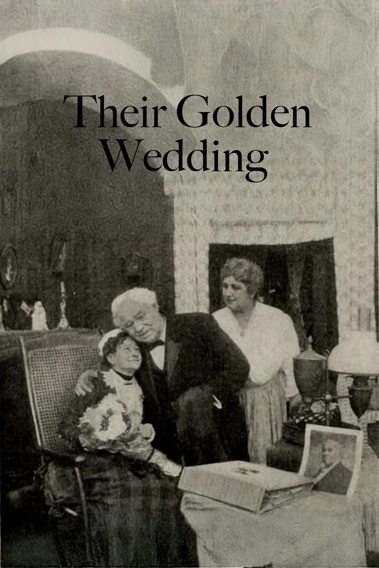 Their Golden Wedding poster background