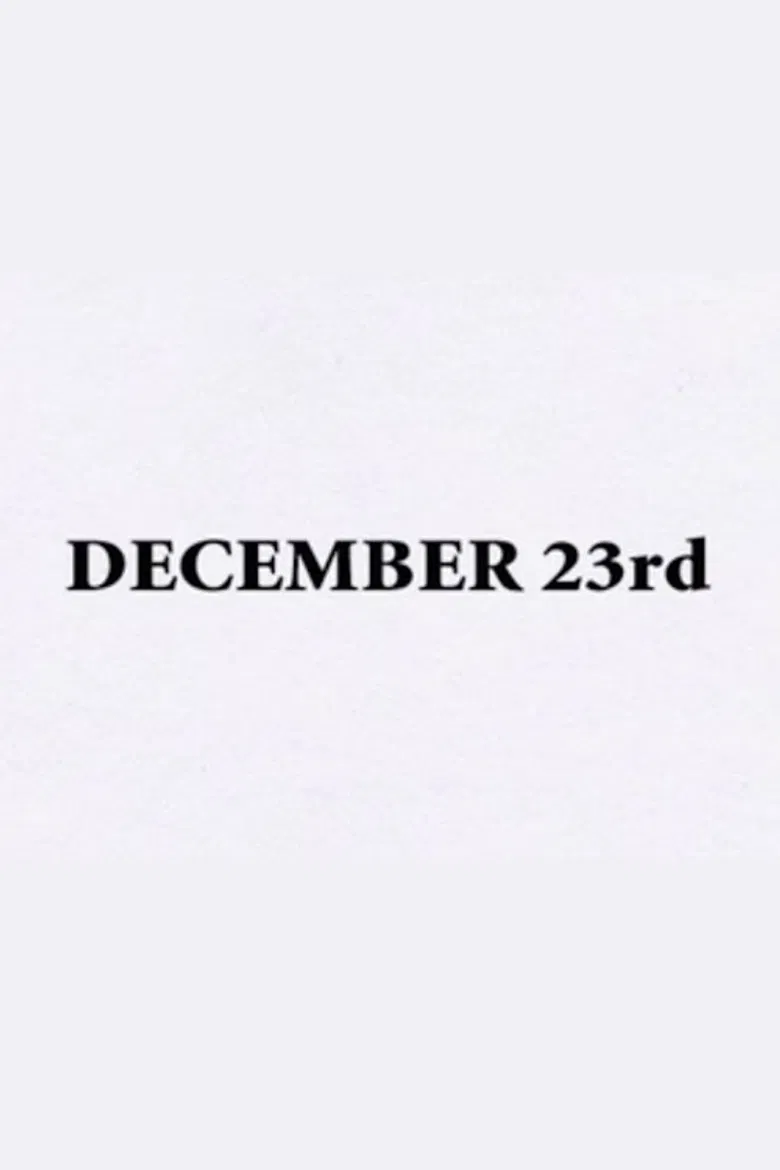 December 23rd poster background