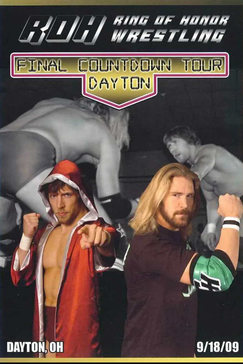 ROH: The Final Countdown Tour - Dayton poster background
