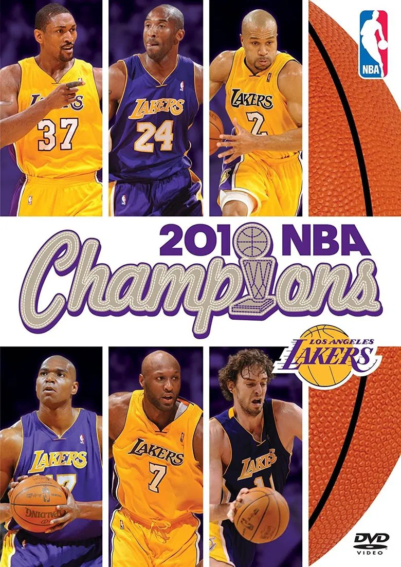 2010 NBA Champions: Los Angeles Lakers poster background