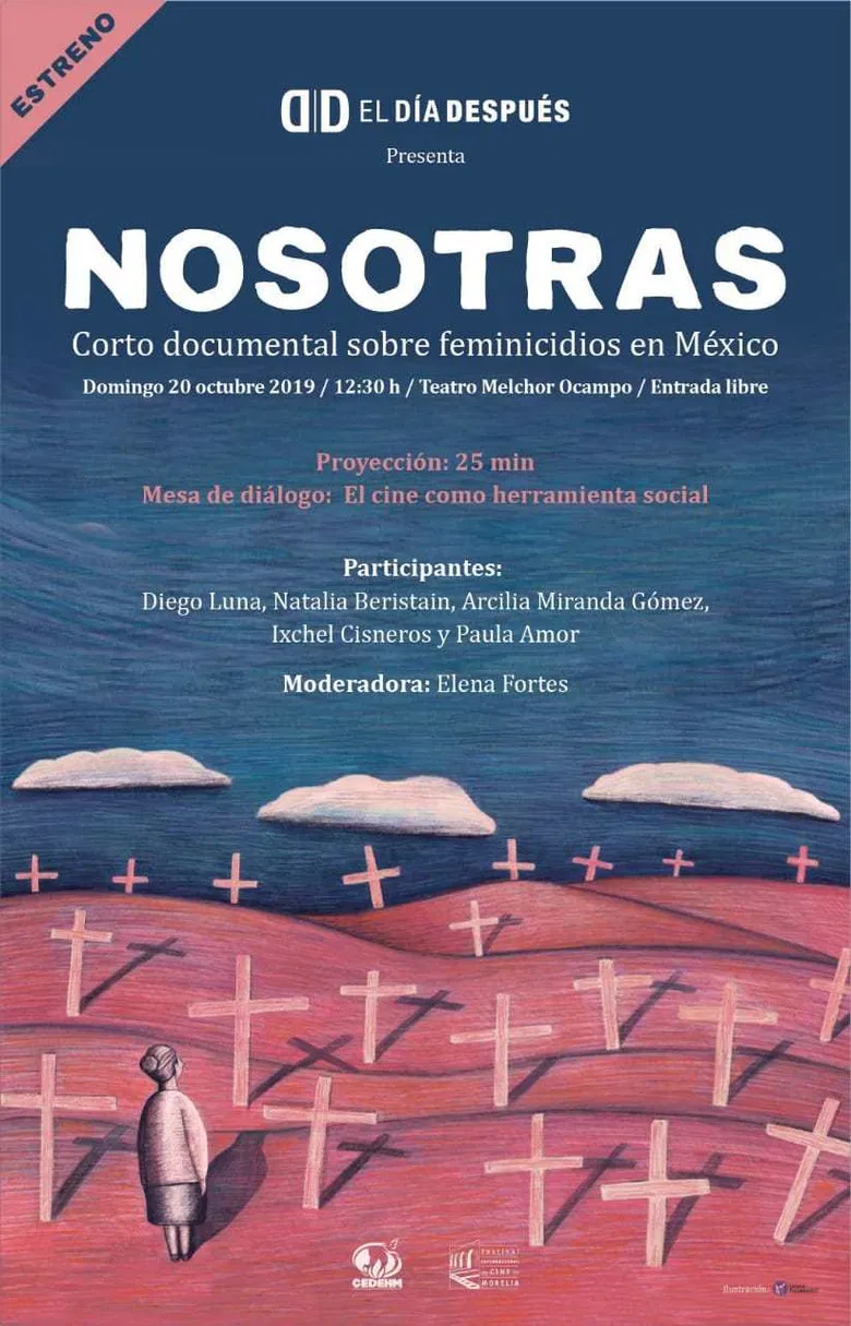 Nosotras poster background