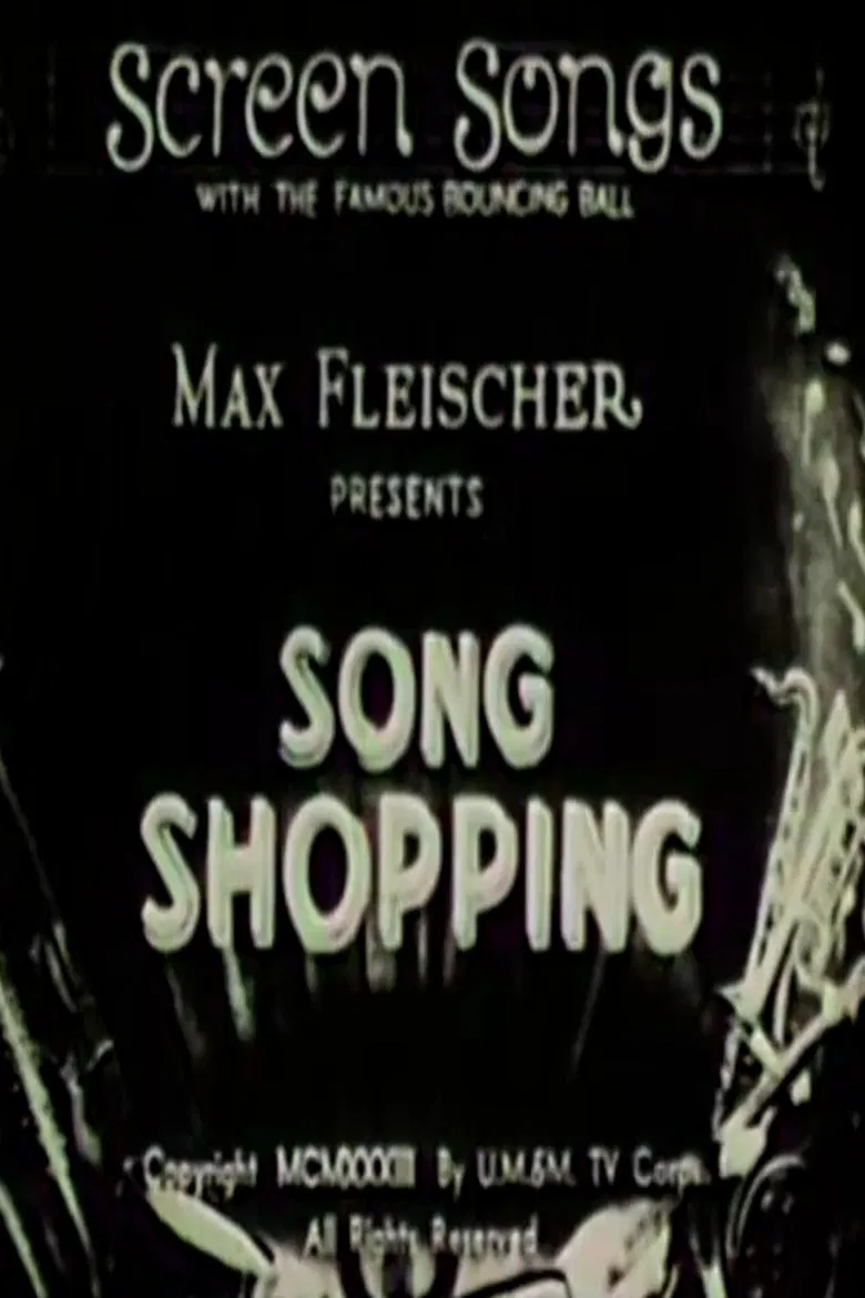 Song Shopping poster background