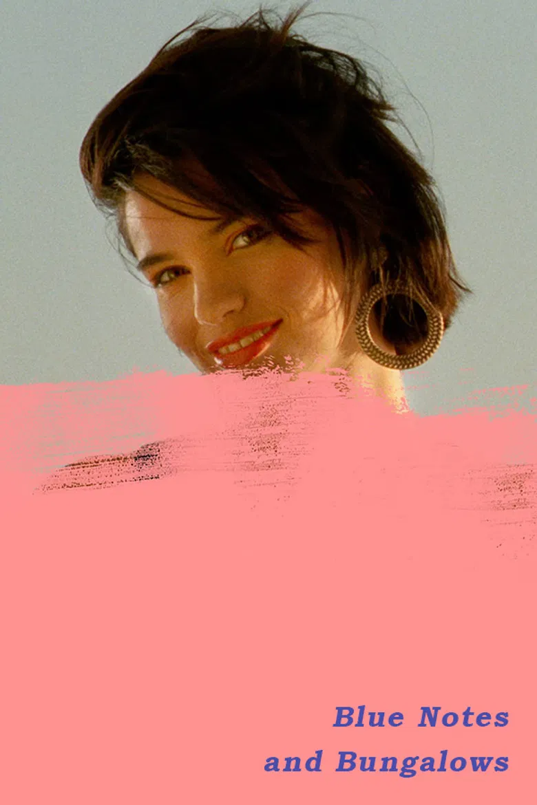 Blue Notes and Bungalows poster background