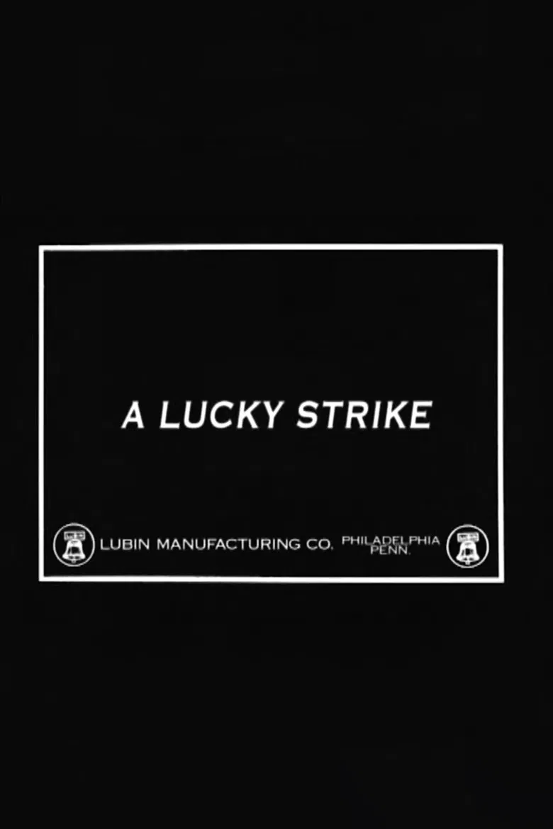 A Lucky Strike poster background