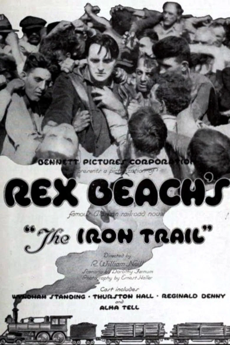 The Iron Trail poster background