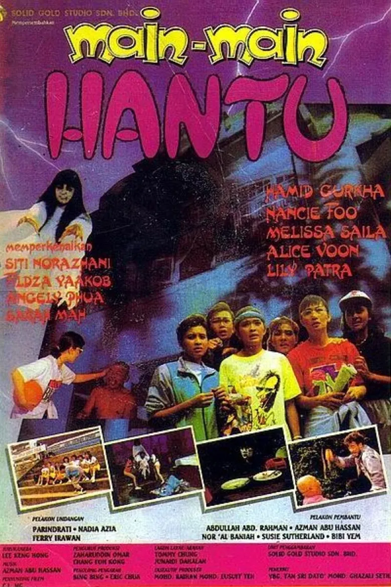 Main-main Hantu poster background