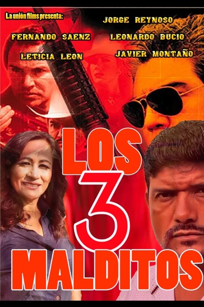 Los tres malditos poster background