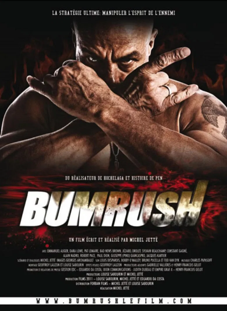 Bumrush poster background