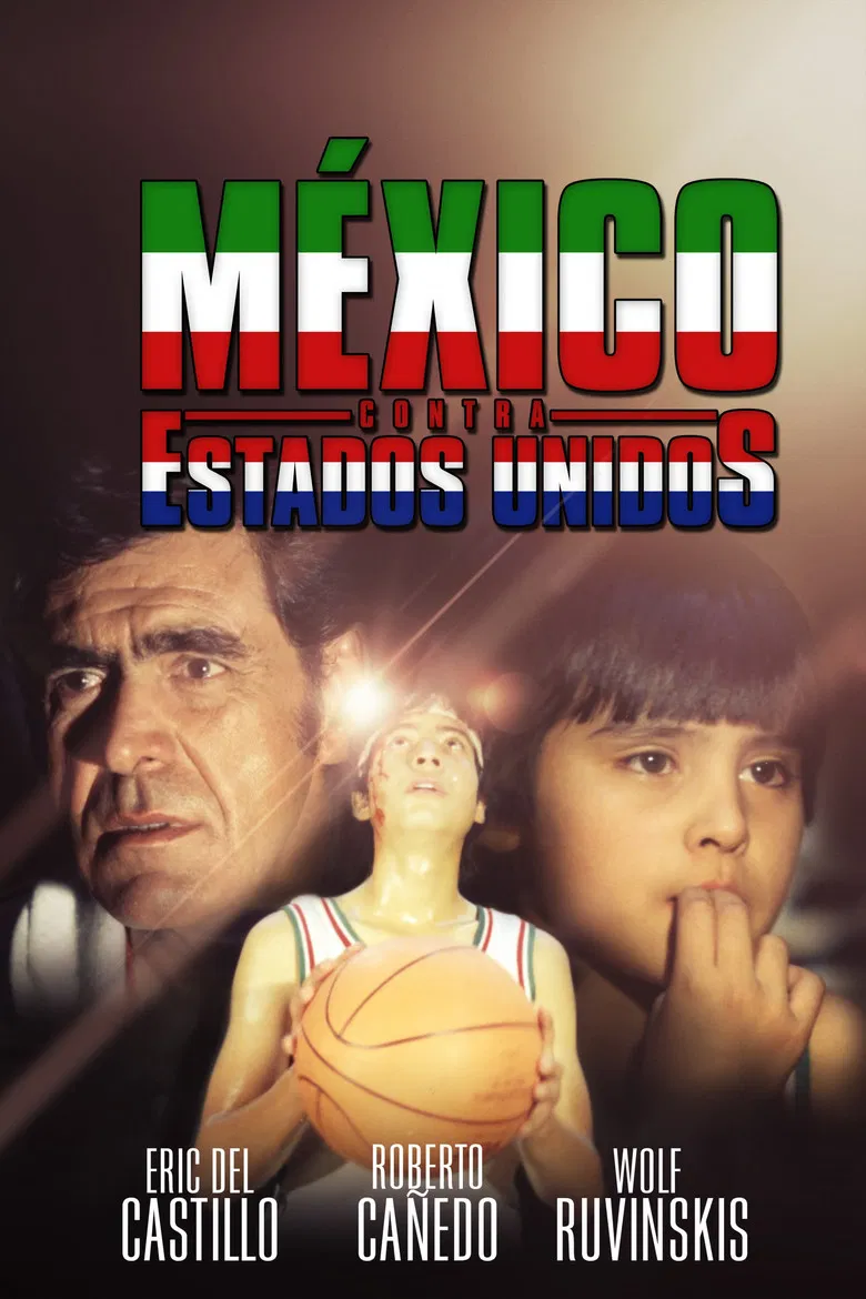 Mexico vs. Estados Unidos poster background