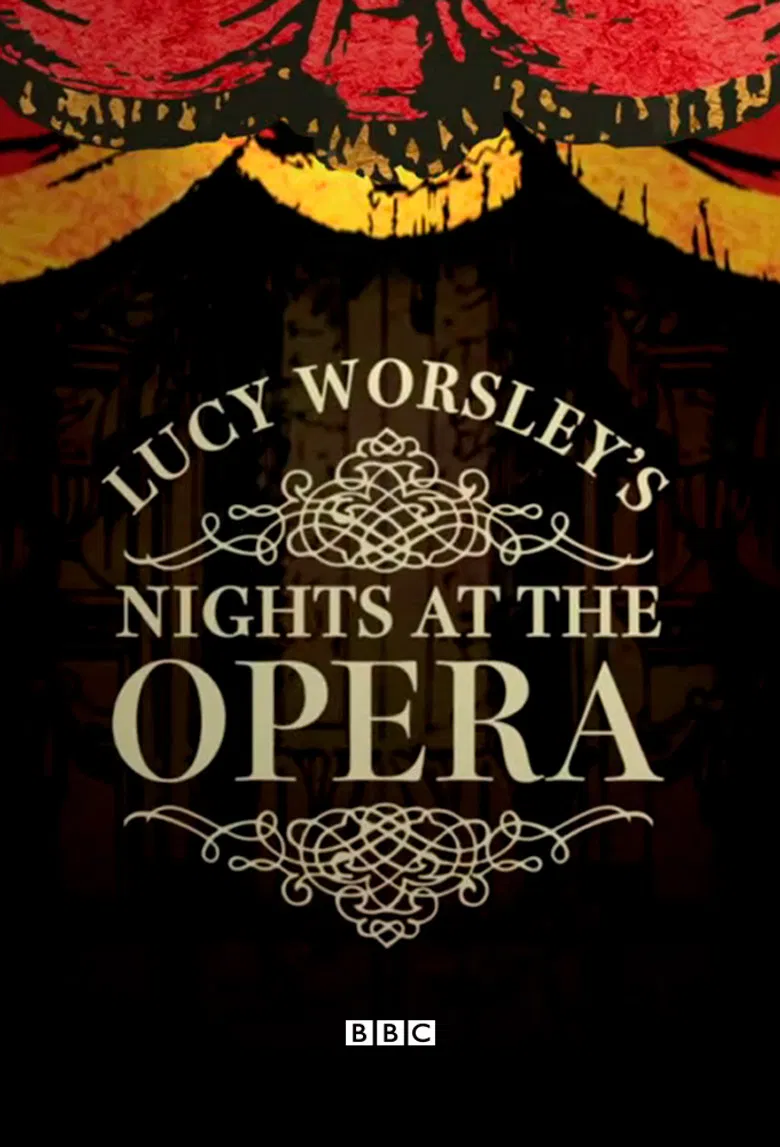 Lucy Worsley's Nights at the Opera poster background