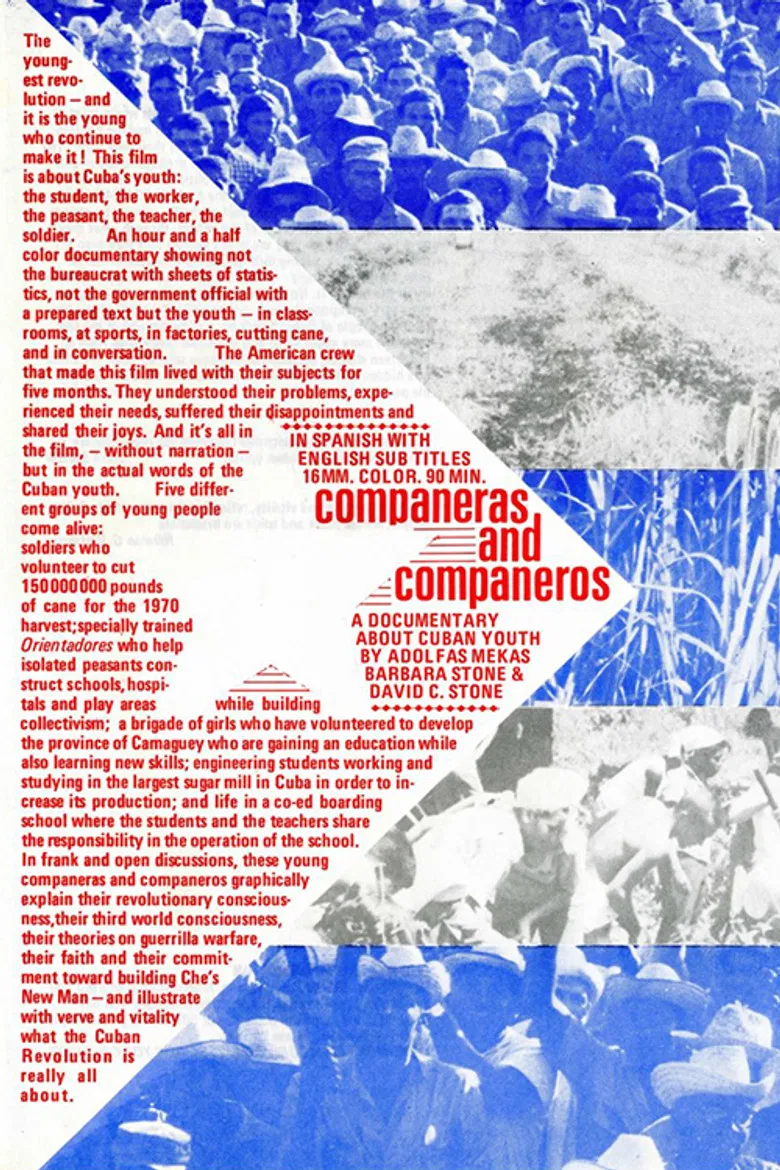 Compañeras and Compañeros poster background