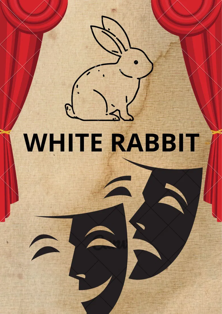 White Rabbit poster background