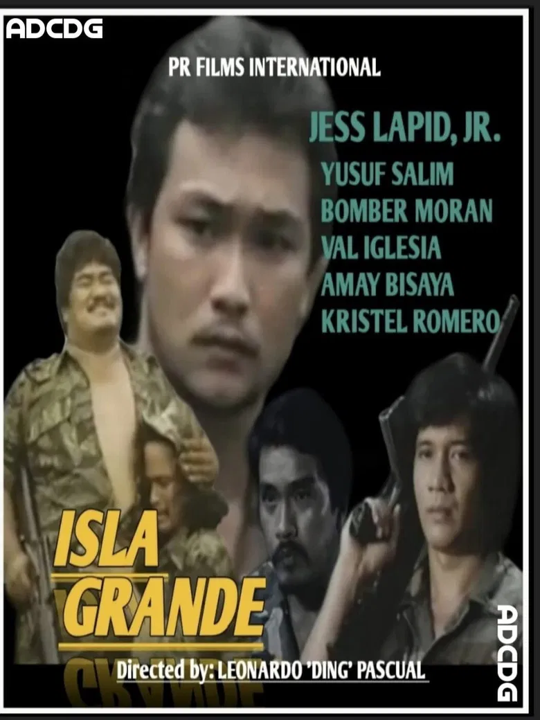 Isla Grande poster background