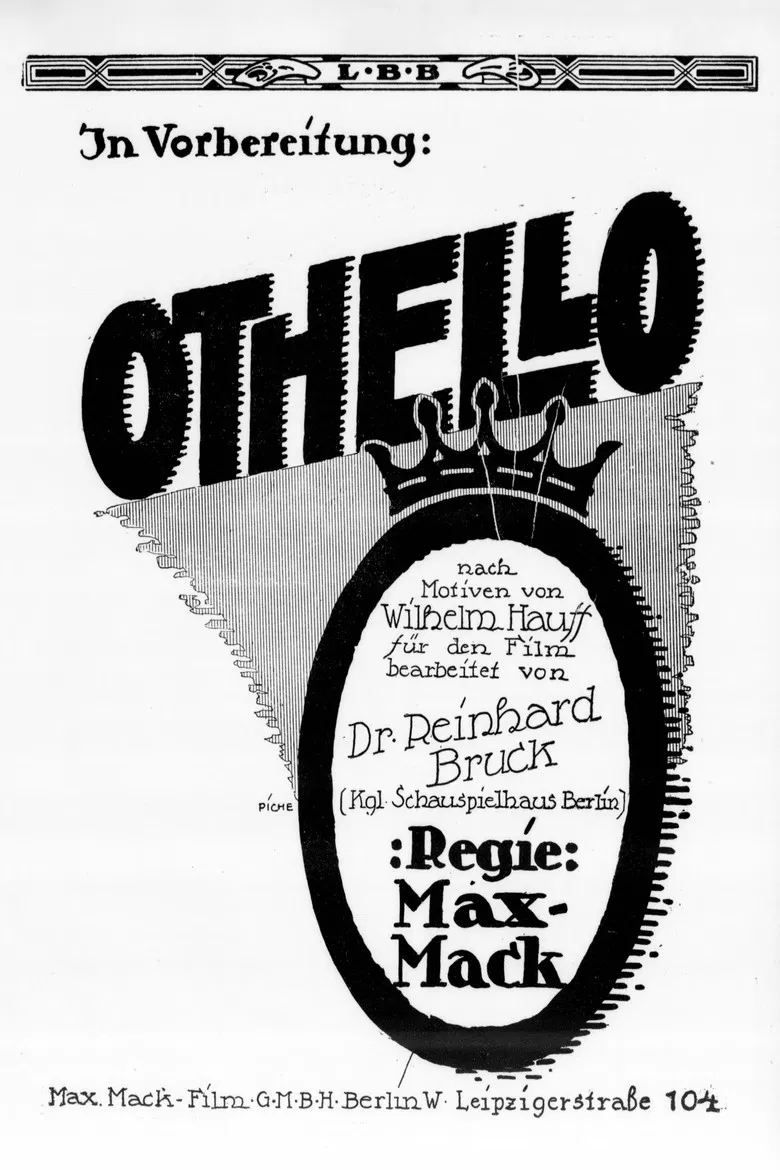 Othello poster background