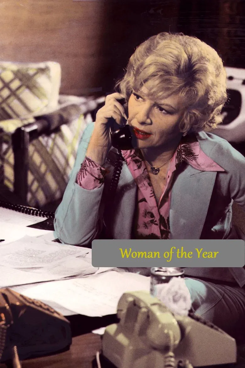 Woman of the Year poster background