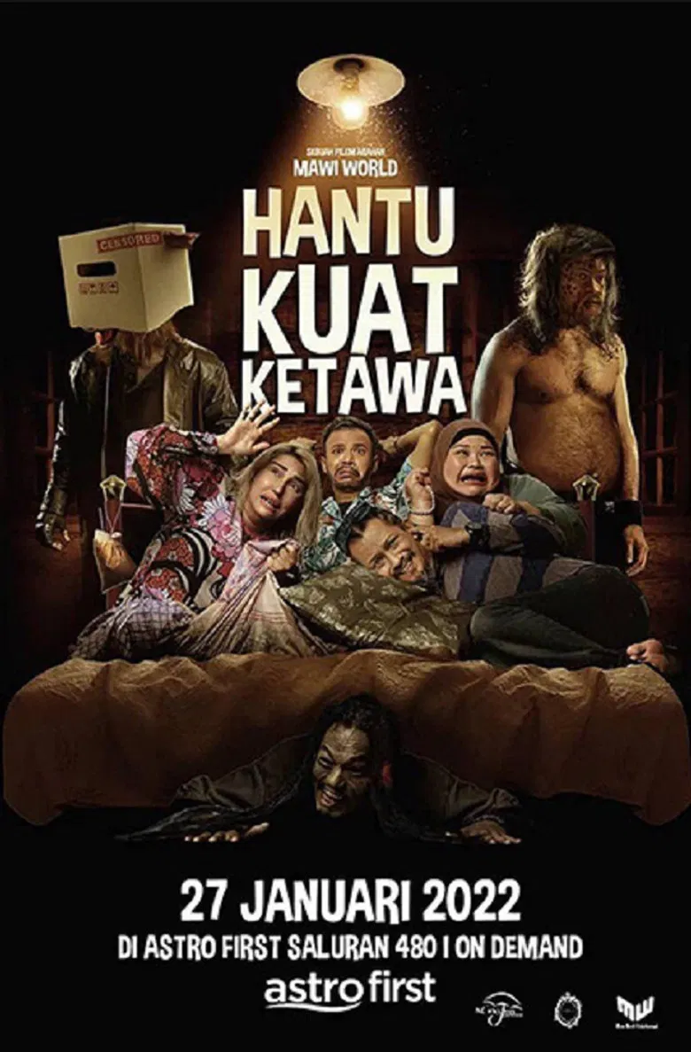 Hantu Kuat Ketawa poster background