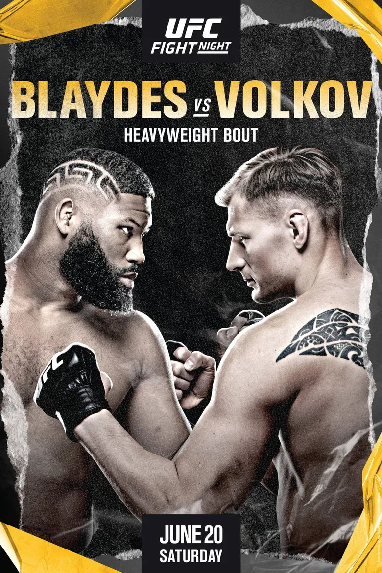 UFC on ESPN 11: Blaydes vs Volkov poster background