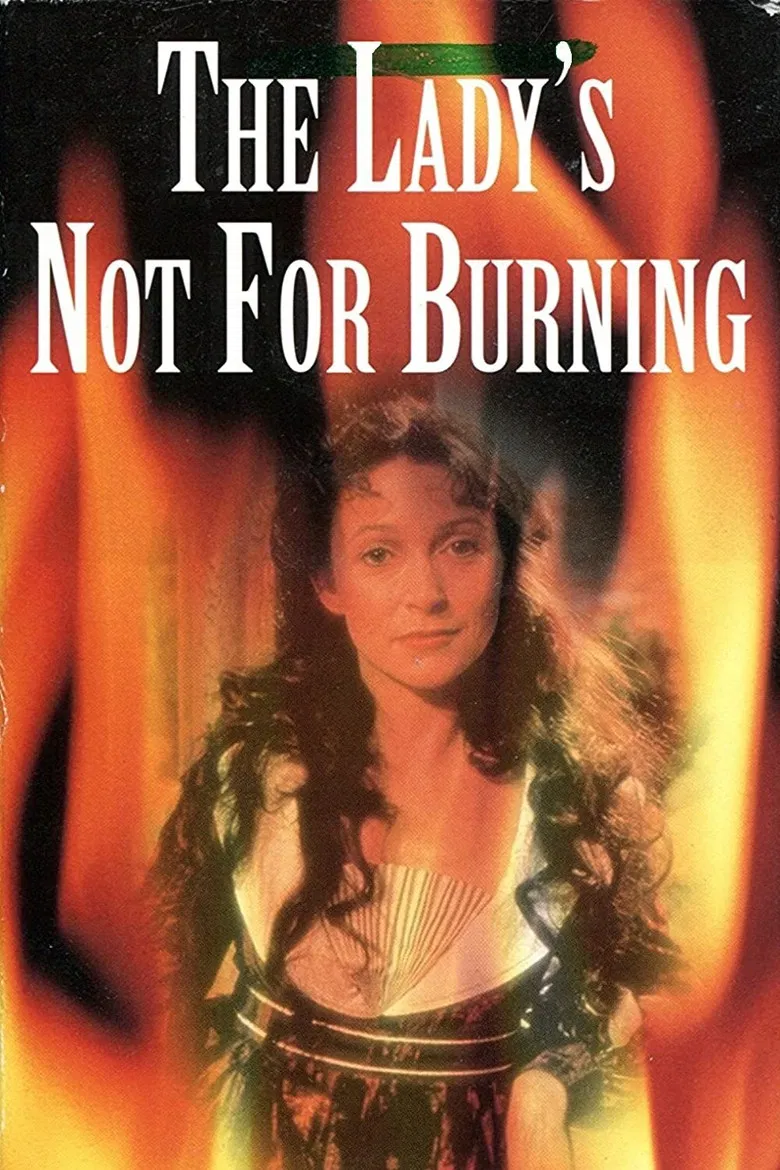 The Lady's Not For Burning poster background