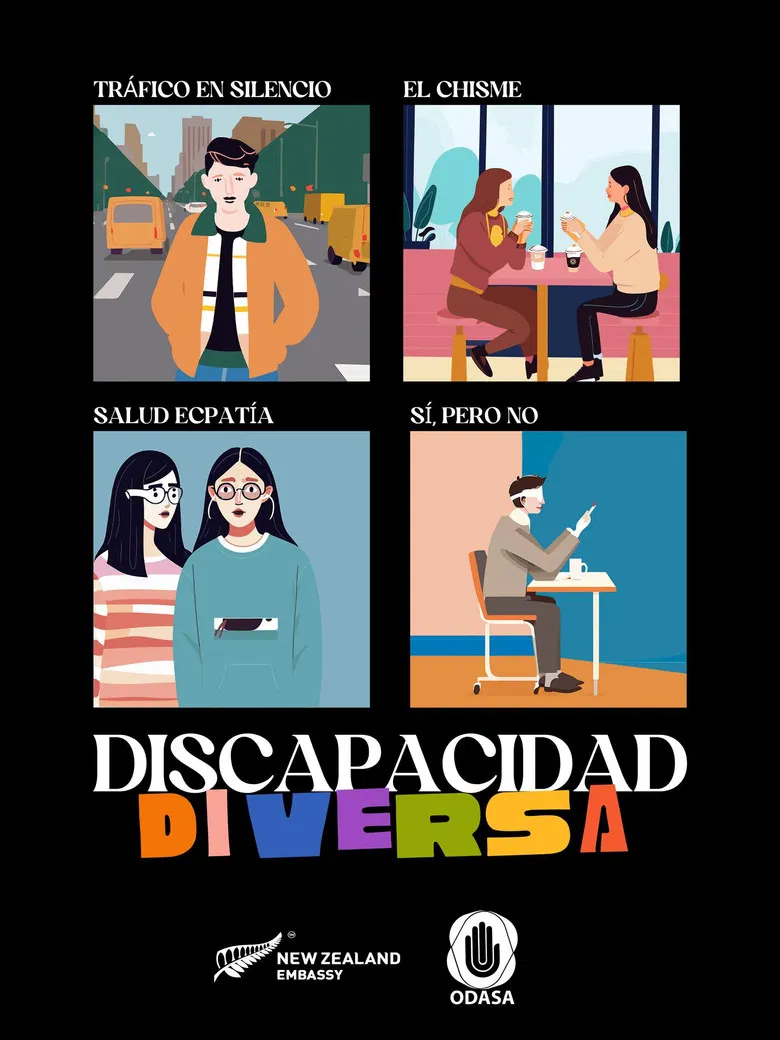 Diverse Disability poster background