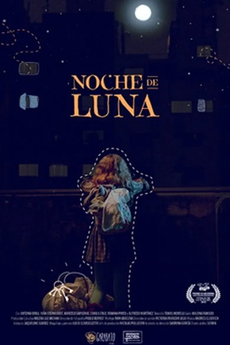 Noche de luna poster background