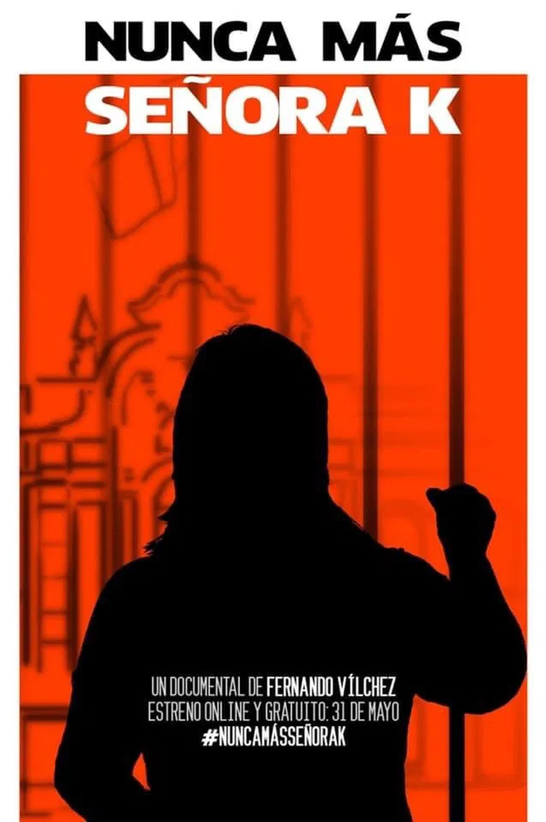 Nunca más señora K poster background
