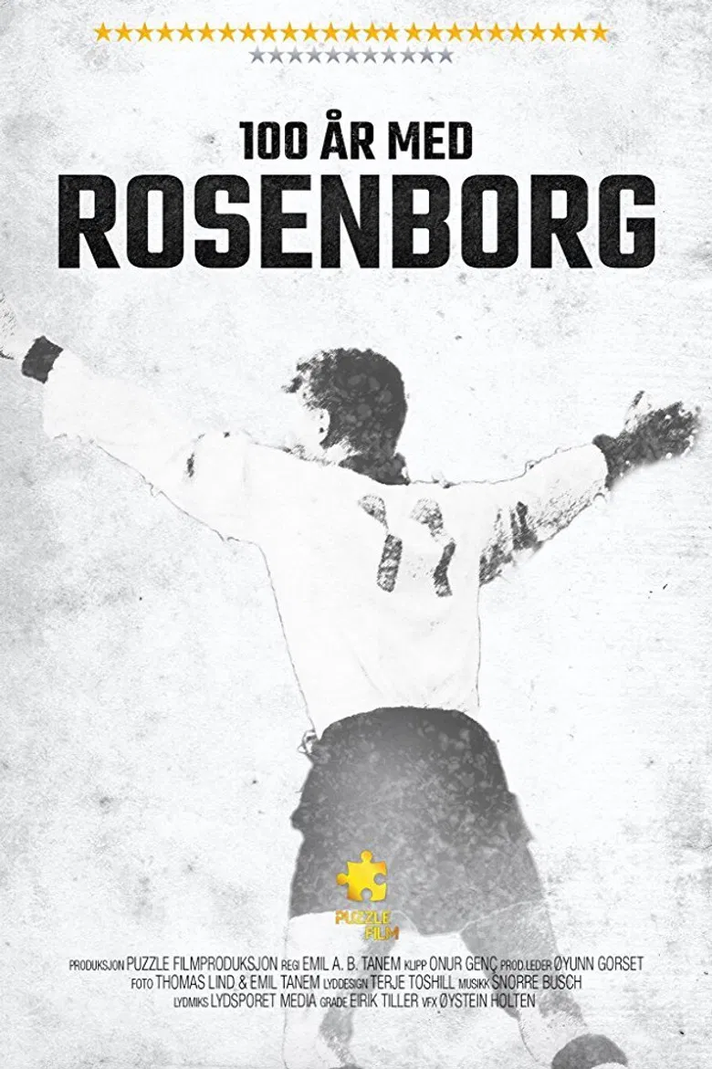 100 Years with Rosenborg poster background
