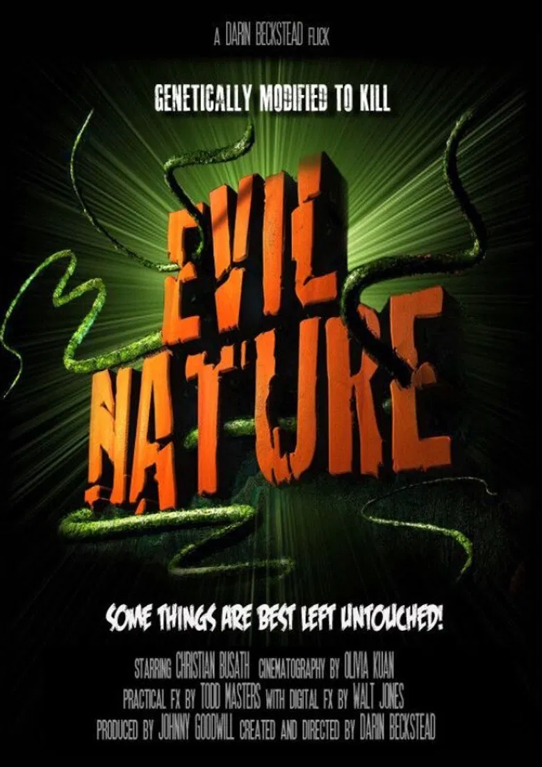 Evil Nature poster background