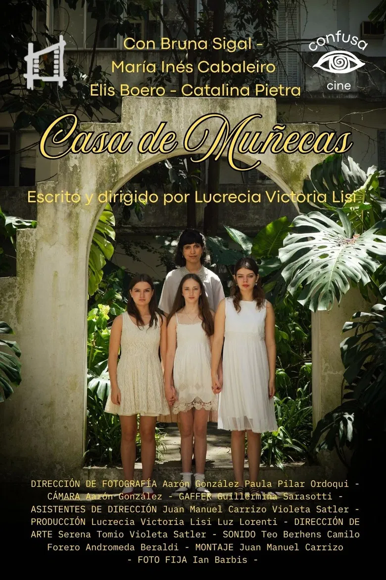 Casa de muñecas poster background
