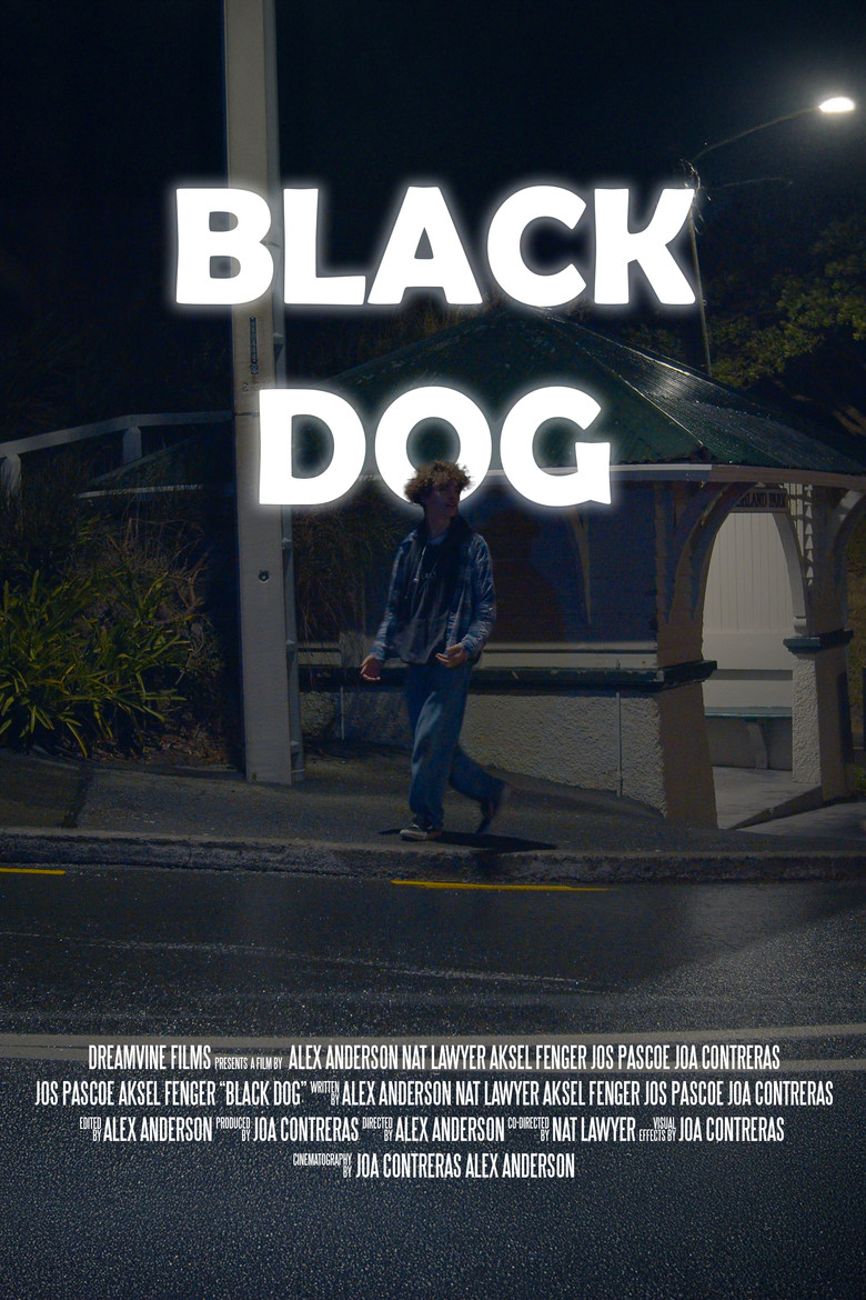 Black Dog poster background