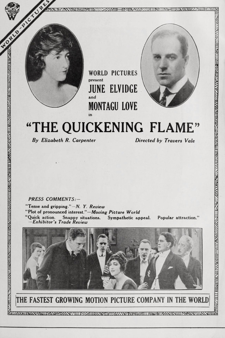 The Quickening Flame poster background