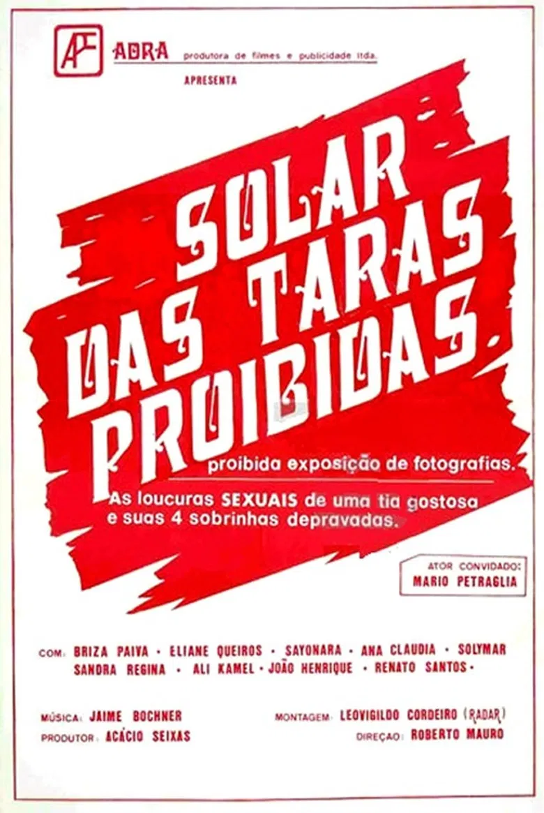 Solar das Taras Proibidas poster background