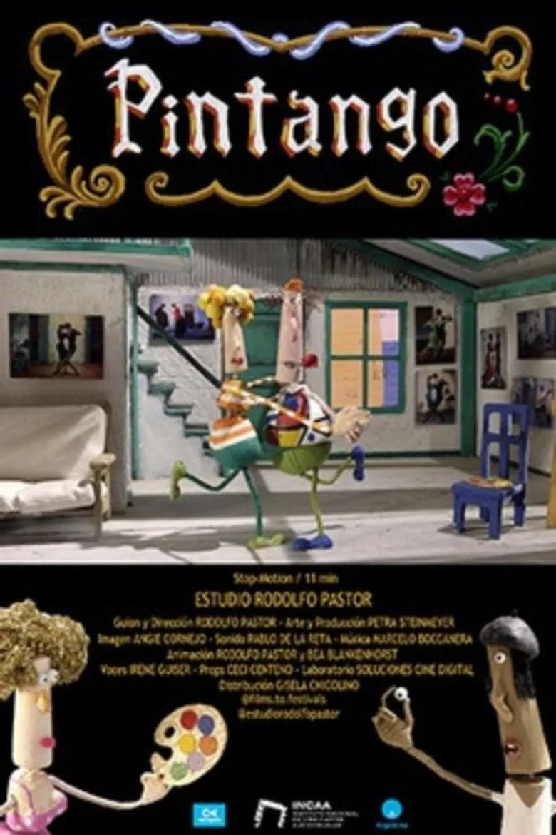 Pintango poster background