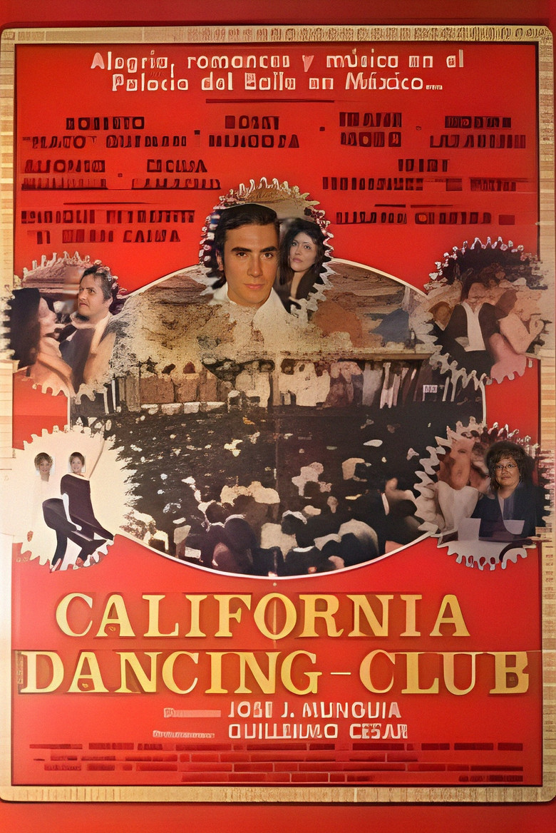 California Dancing Club poster background