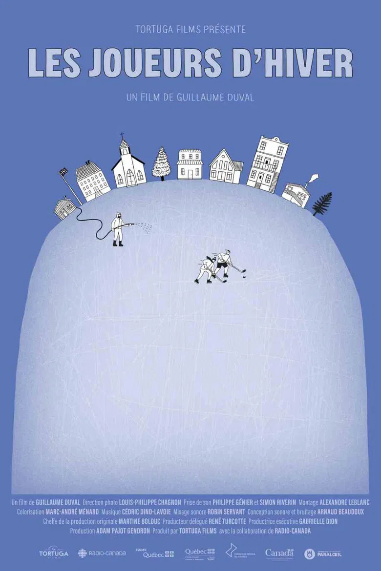 Les joueurs d'hiver poster background