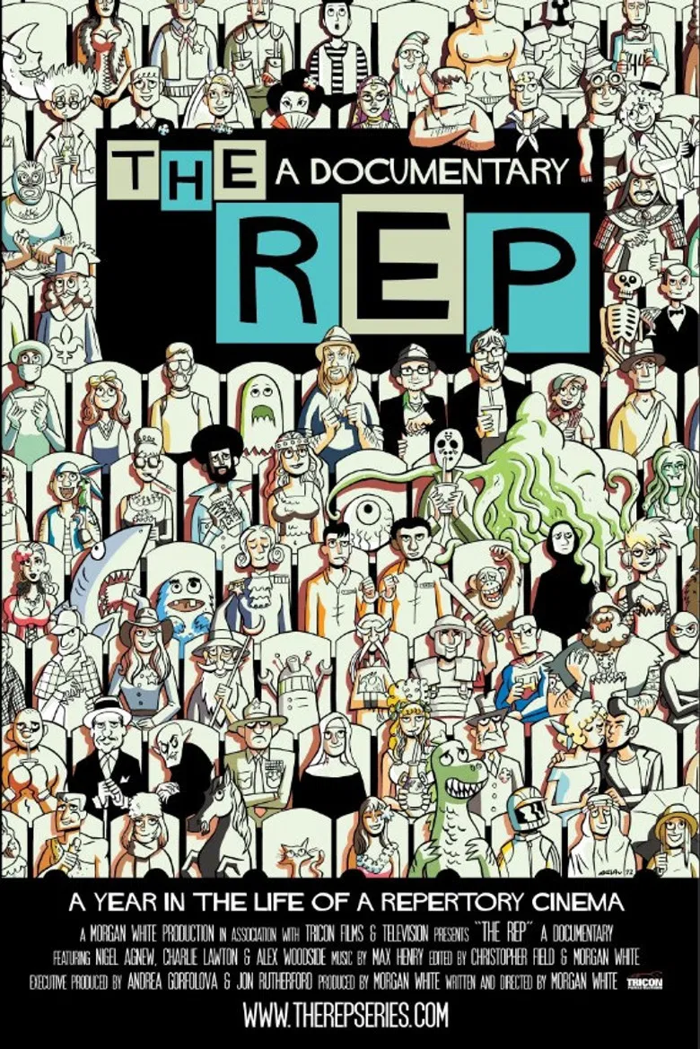 The Rep - A Documentary poster background