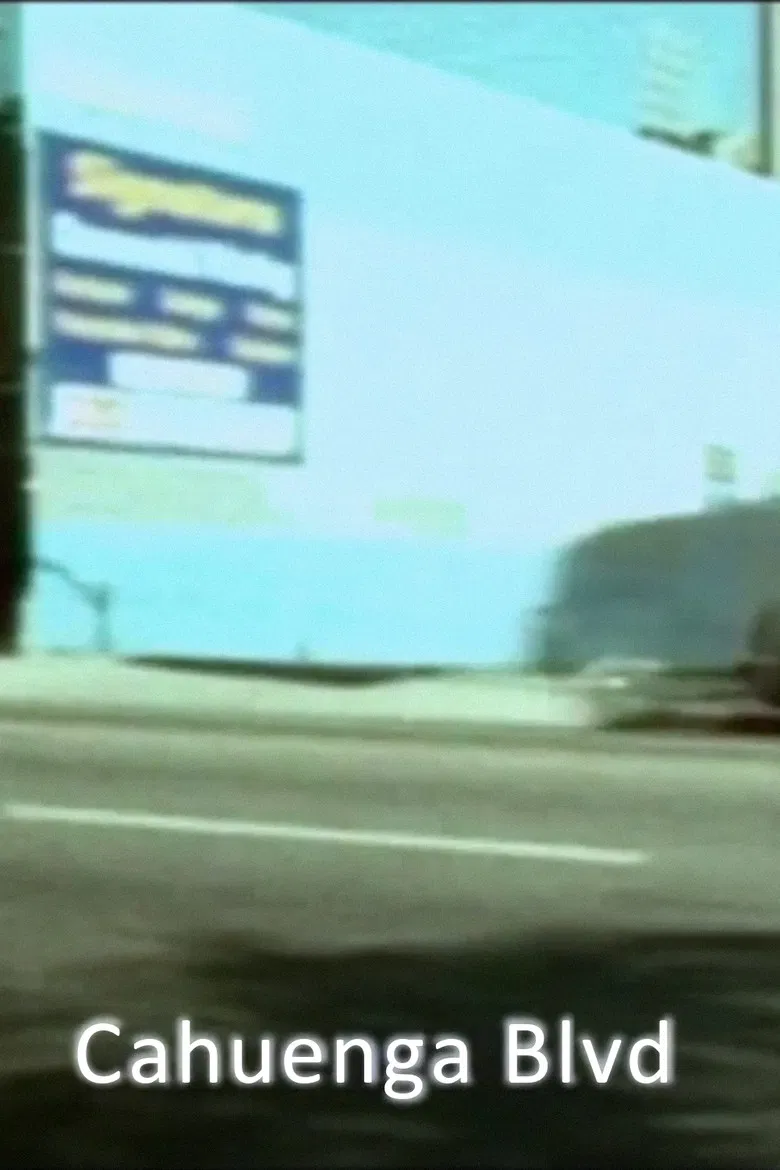 Cahuenga Blvd. poster background