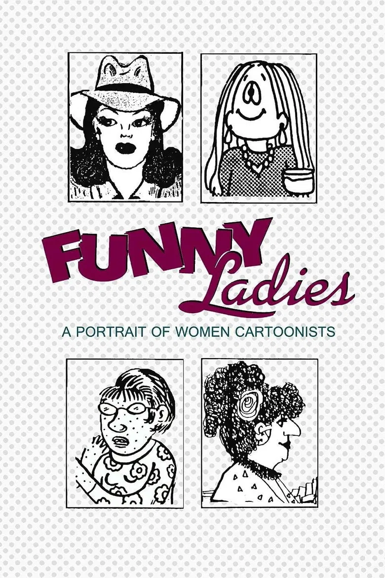 Funny Ladies: A Portrait of Women Cartoonists poster background