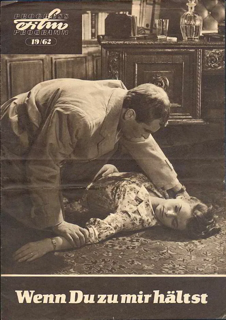 Wenn Du zu mir hältst poster background