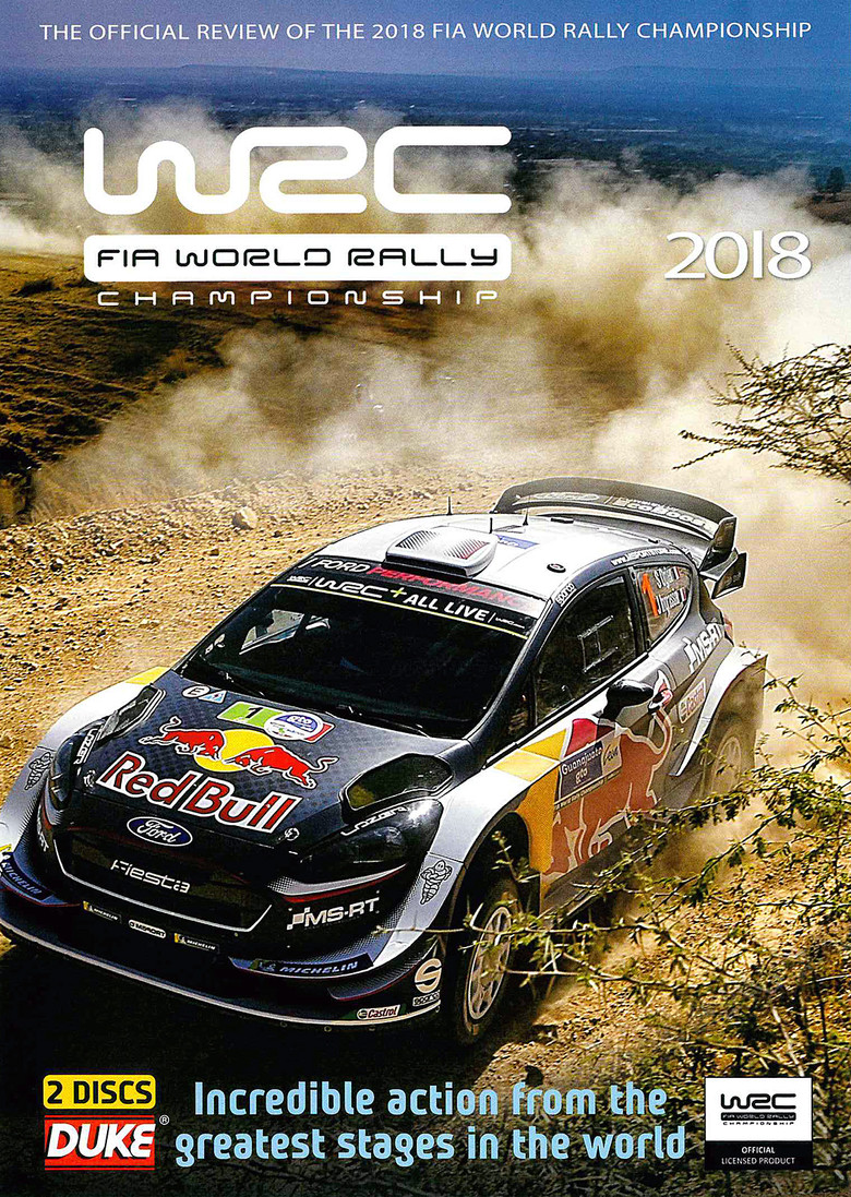 WRC 2018 - FIA World Rally Championship poster background