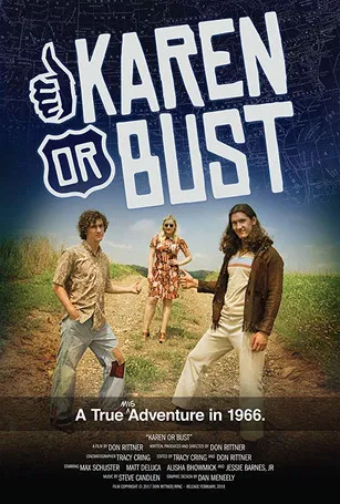 Karen or Bust poster background
