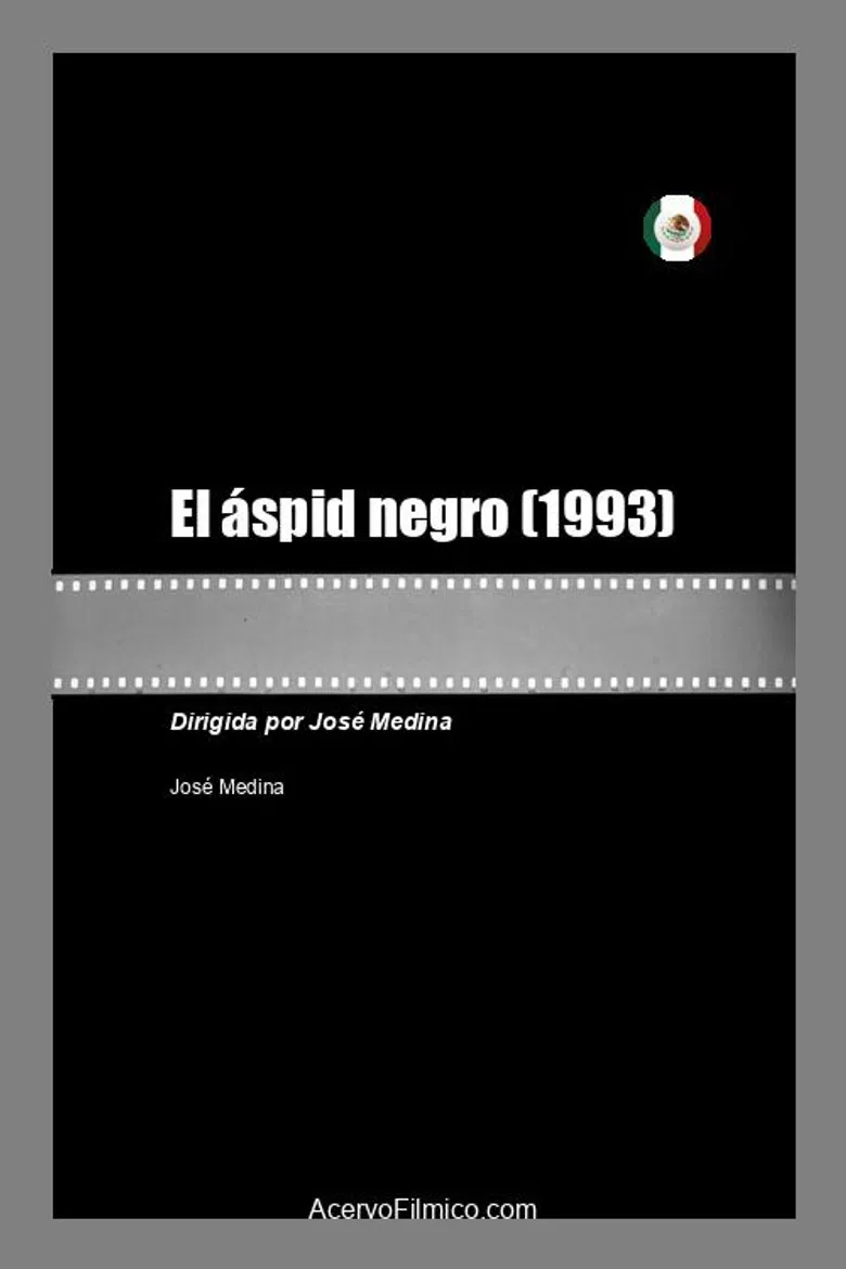 El áspid negro poster background